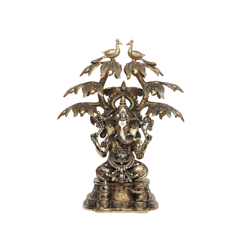 Brass Tree Ganesh