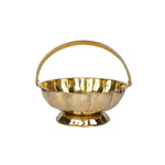 Brass  Flower Basket Lotus