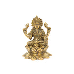 BRASS LAKSHMI SITTING