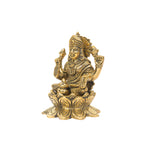 BRASS LAKSHMI SITTING