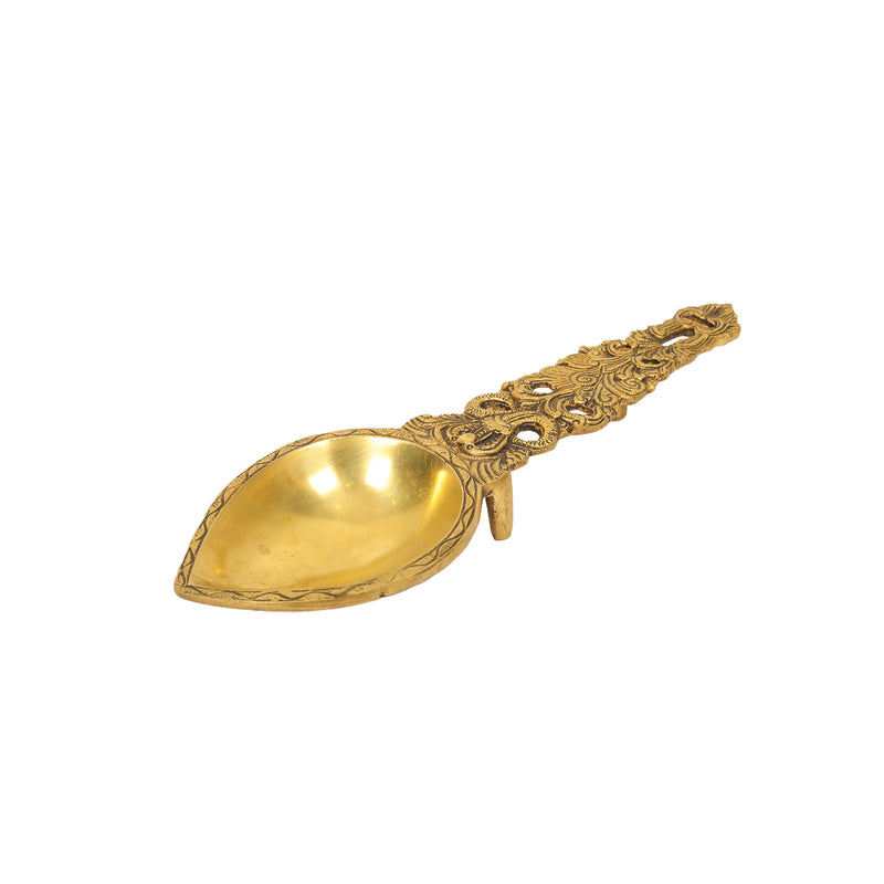 BRASS POOJA SPOON – Ragaarts