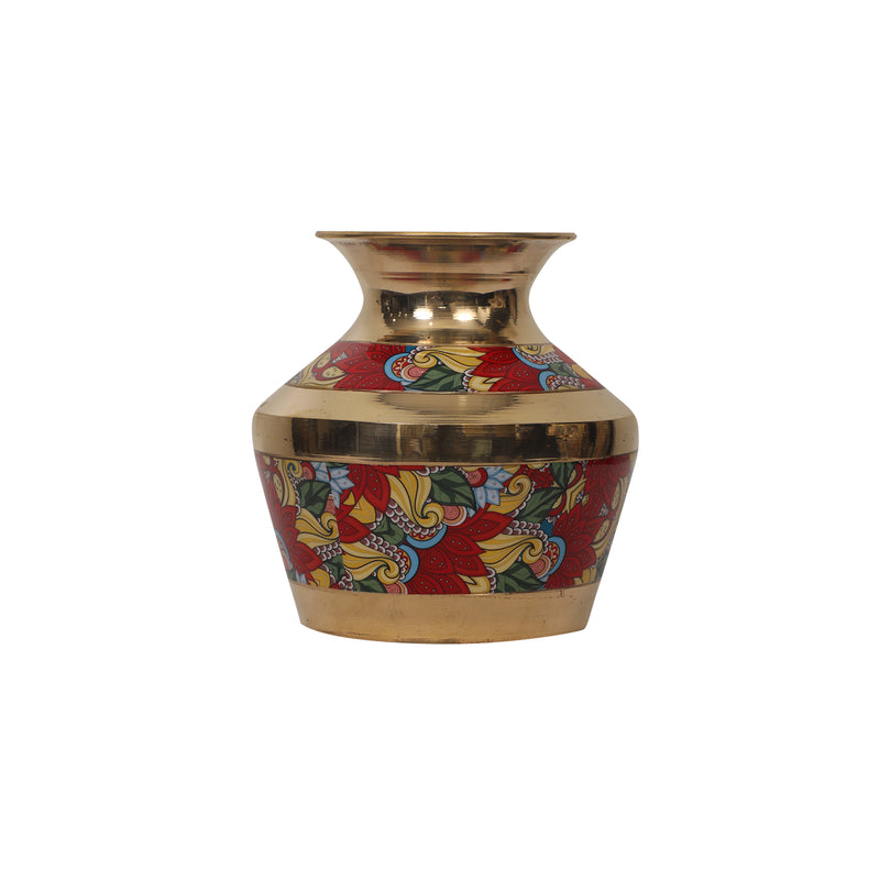 BRASS GHADA VASE