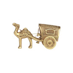 Brass Camel Cart