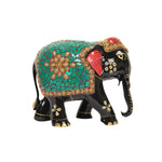 WOODEN ELEPHANT STONE WORK