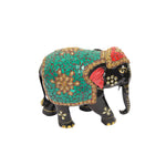 WOODEN ELEPHANT STONE WORK