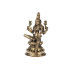 Brass Lakshmi Sitting On Base