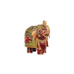 Wood Painting Elephant