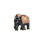 Wood Painted Emb Elephant