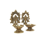 BRASS SHANKU CHAKRA DEEPA