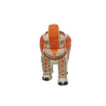 Marble Elephant Full Gold Pair