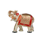 Marble Elephant Full Gold Pair