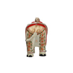 Marble Elephant Full Gold Pair