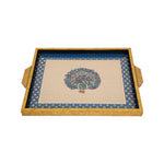 Tray With Peacock