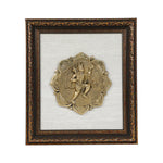 Hanuman with wooden frame