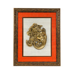 Om Ganesha With Wooden Frame