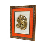 Om Ganesha With Wooden Frame