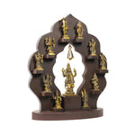 Brass Dasavatharam Set