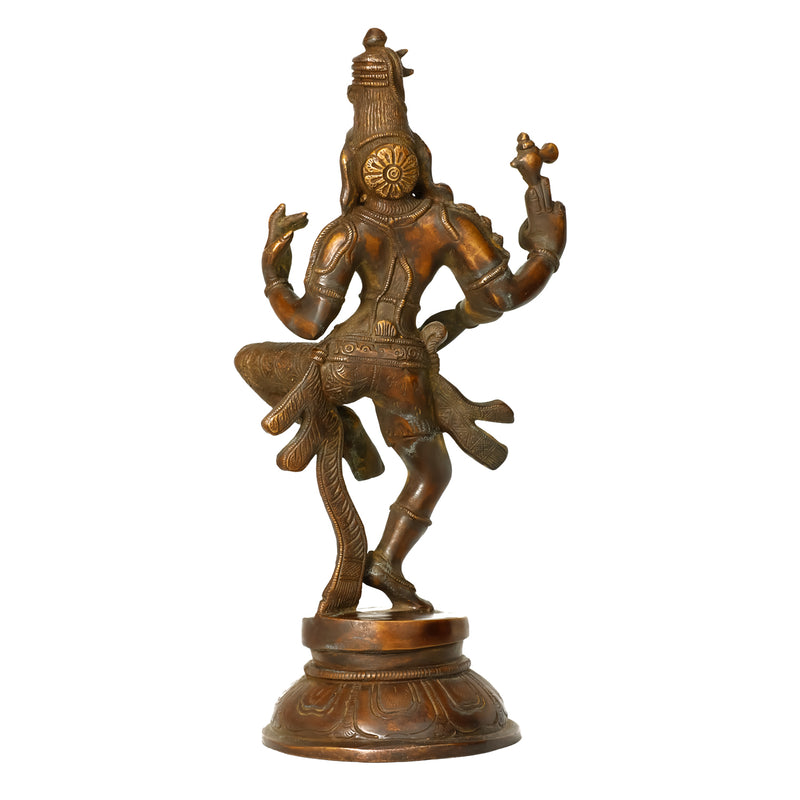 Goddess Ardhanareeshwara- Brass Statue – Ragaarts